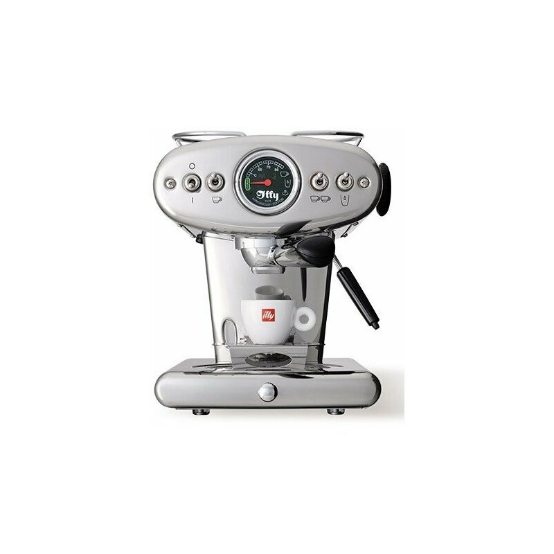 illy X1 Jubiliejinė kava malimo ir E.S.E. pakuočių aparatas (nerūdijantis plienas)