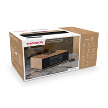 Garso sistema - Thomson Micro BT radijas FM / CD / MP3 / USB 50W juodas. Garso sistema - Thomson Micro BT radijas FM / CD / MP3 / USB 50W juodas.