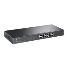 Tinklo Jungiklis - TP-Link Omada 16-Port Gigabit Smart Switch, 2 SFP Slots
