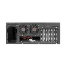 Serverio korpusas - Lanberg SC01-4504-10B 4U Rack-Mounted Chassis 6 HDD Juodas Serverio korpusas - Lanberg SC01-4504-10B 4U Rack-Mounted Chassis 6 HDD Juodas