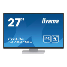 Monitorius - iiyama ProLite T2752MSC 27" Full HD Jutiklinis Ekranas 10 taškų Multitouch Baltas Monitorius - iiyama ProLite T2752MSC 27" Full HD Jutiklinis Ekranas 10 taškų Multitouch Baltas