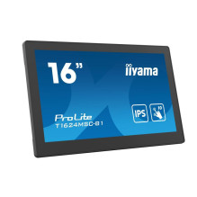 Monitorius - Iiyama ProLite T1624MSC-B1 15,6" Full HD Jutiklinis IPS