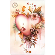Kolekcionuojamos Kortelės - Autumn's Embrace Lenormand 36 Kortelės Su Dama Ir Ponas Kolekcionuojamos Kortelės - Autumn's Embrace Lenormand 36 Kortelės Su Dama Ir Ponas
