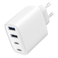 CHARGER USB UNIVERSAL 4P 40W / TA-UC-2A2C-PD40-01-W GEMBIRD