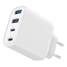 CHARGER USB UNIVERSAL 4P 40W / TA-UC-2A2C-PD40-01-W GEMBIRD
