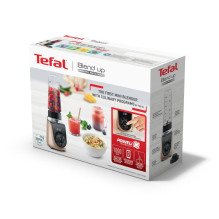 Blender - Tefal Blend Up BL190AF0 0.85L 1000W for ice crushing, beige, black, transparent Blender - Tefal Blend Up BL190AF0 0.85L 1000W for ice crushing, beige, black, transparent