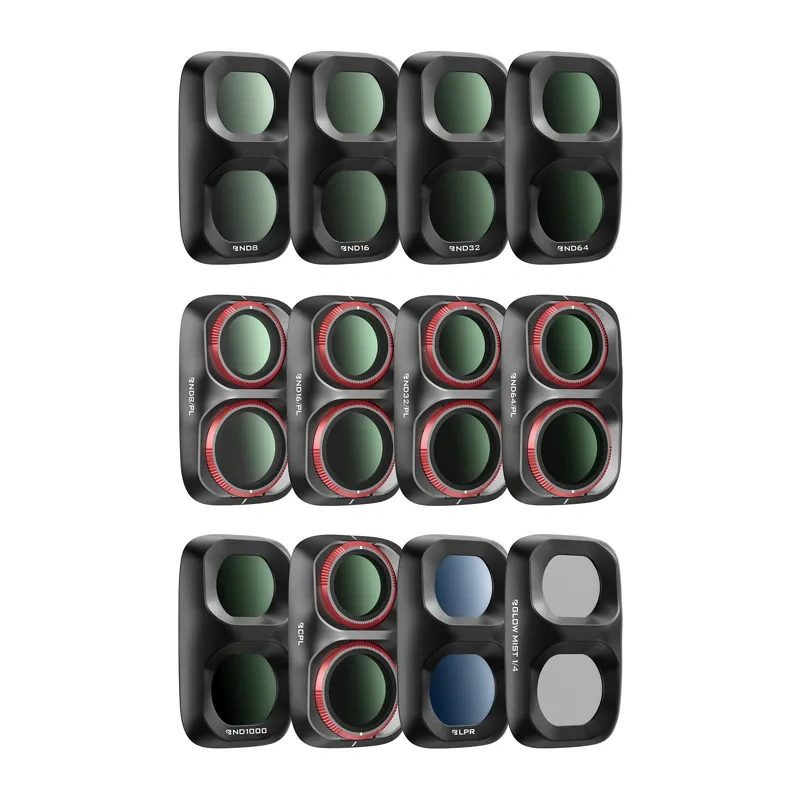 Kameros filtrų rinkinys - Freewell Osmo Pocket 4P 12 filtrų QuickSwap