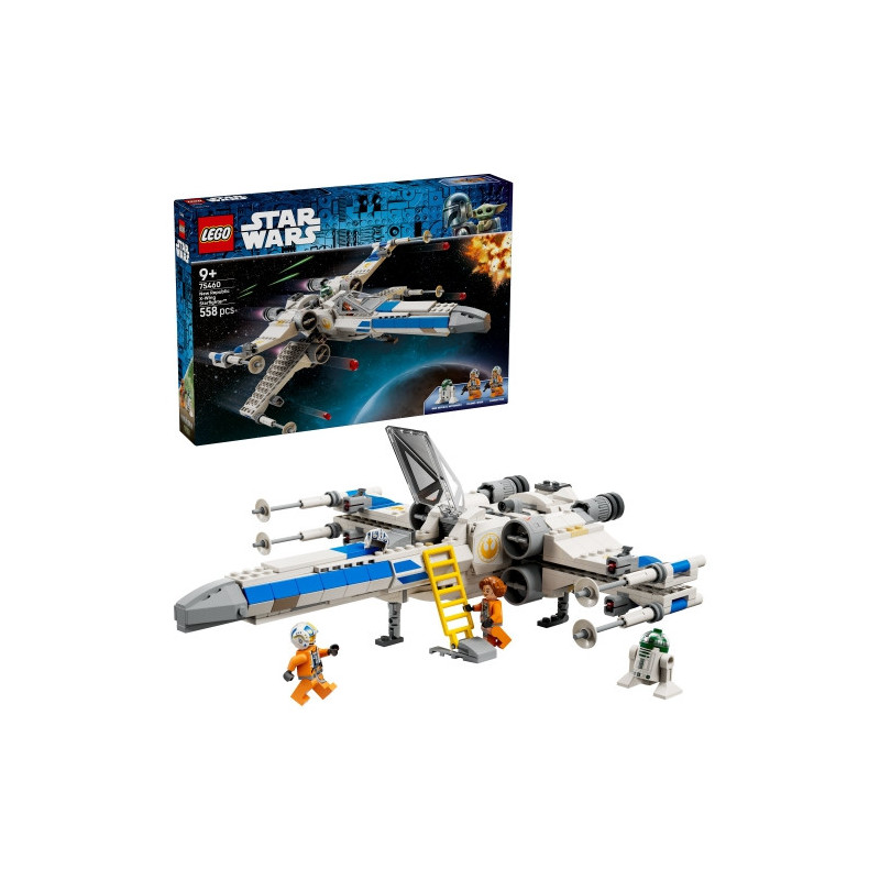 Žaislas - Lego 75460 Star Wars New Republic X-Wing Starfighter 9+