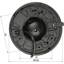 Dahua HD-CVI Video Camera HDW2849TM-S-IL-0280B-B 8MP IR Eyeball