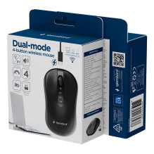 MOUSE USB OPTICAL WRL / MUSW2-4B-01 GEMBIRD