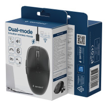 MOUSE USB OPTICAL WRL / MUSW2-6B-01 GEMBIRD