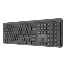 KEYBOARD WRL SLIM 2.4G+BT US / KB-WPS-03 GEMBIRD