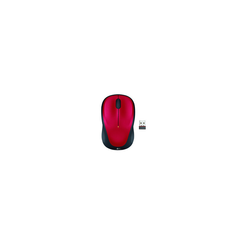 Logitech Wireless Mouse M235 Red WER