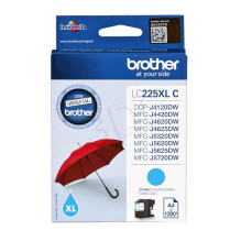 BROTHER LC225XLC ink cyan 1200pages