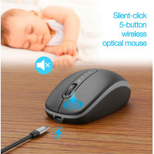 KEYBOARD +MOUSE WRL ENG / BK KBS-WPS-02 GEMBIRD