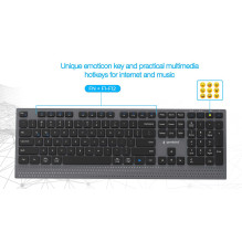 KEYBOARD +MOUSE WRL ENG / BK KBS-WPS-02 GEMBIRD