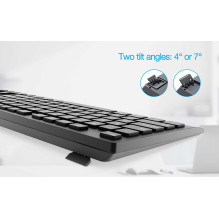 KEYBOARD +MOUSE WRL ENG / BK KBS-WPS-02 GEMBIRD