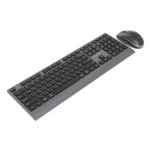 KEYBOARD +MOUSE WRL CYRILLIC / BK KBS-WPS-02-CYRL GEMBIRD