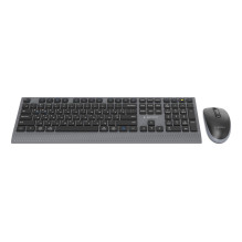 KEYBOARD +MOUSE WRL CYRILLIC / BK KBS-WPS-02-CYRL GEMBIRD