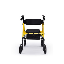 Four-wheel Rehabilitation Walker Marsylia, Yellow RF-617 / Ż REHAFUND Four-wheel Rehabilitation Walker Marsylia, Yellow RF-617 / Ż REHAFUND