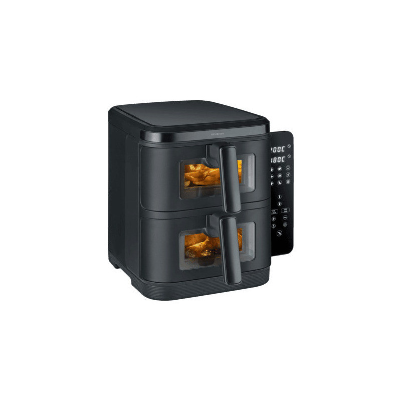 Severin FR 2468 Doppel-Heißluftfritteuse Black