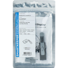 SmartKeeper Mini "DisplayPort" Blocker gray 4 pcs. + Key