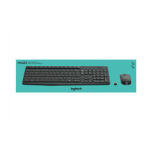 Logitech belaidžių klaviatūros ir pelės rinkinys MK235 US išdėstymas (920-007931) (920007931)