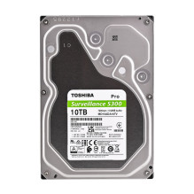 Toshiba S300 Pro Surveillance internal hard drive 10 TB 7200 RPM 512 MB 3.5" Serial ATA III Toshiba S300 Pro Surveillance internal hard drive 10 TB 7200 RPM 512 MB 3.5" Serial ATA III