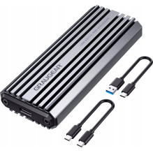GRAUGEAR external Gehäuse USBC-C M.2NVMe SSD PCIe3.0 10Gbit retail