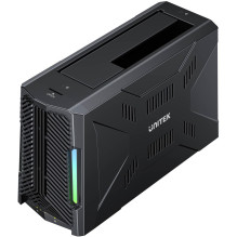 Unitek Docking station, 1x M.2 NVMe drive, 1x SATA drive, USB-C 10 Gbps S1234B01-EU Unitek Docking station, 1x M.2 NVMe drive, 1x SATA drive, USB-C 10 Gbps S1234B01-EU