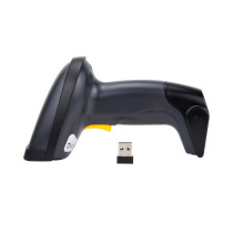 Equip 2D-Barcodescanner Belaidis lazeris / 2.4GHz+BT+Hlt Juodas