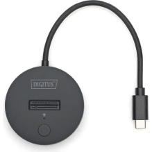 DIGITUS Dockingstation USB-C 3.2 - NVMe / M2 SATA SSD Black DIGITUS Dockingstation USB-C 3.2 - NVMe / M2 SATA SSD Black