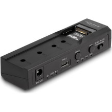 Delock C tipo USB keitiklis, skirtas 1 x M.2 NVMe SSD + Delock C tipo USB keitiklis, skirtas 1 x M.2 NVMe SSD +