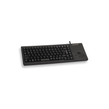 CHERRY TAS G84-5400 Laidinis DE išdėstymo juodas rutulinis USB valdiklis CHERRY TAS G84-5400 Laidinis DE išdėstymo juodas rutulinis USB valdiklis