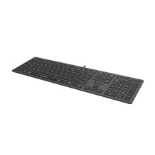 A4Tech FSTYLER FX60H (White Backlit) keyboard USB QWERTY Black, Grey A4Tech FSTYLER FX60H (White Backlit) keyboard USB QWERTY Black, Grey