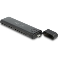 DELOCK Ext Gehäuse USB Type-C M.2 NVMe PCIe oder SATA SSD DELOCK Ext Gehäuse USB Type-C M.2 NVMe PCIe oder SATA SSD