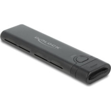 DELOCK Ext Gehäuse USB Type-C M.2 NVMe PCIe oder SATA SSD DELOCK Ext Gehäuse USB Type-C M.2 NVMe PCIe oder SATA SSD