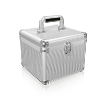Schutzkoffer IcyBox 10x2,5" o. 3.5" HDD / SSD Aluminum retail Schutzkoffer IcyBox 10x2,5" o. 3.5" HDD / SSD Aluminum retail