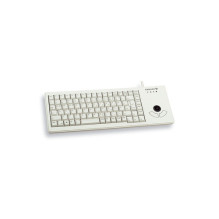 Datora tastatūra Cherry Cherry G84-5400LUMDE-0 USB weiß