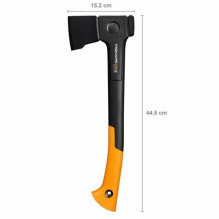 Fiskars X serijos X18 Universalus kirvis su S formos jungtimi, kirvis / juosta (juoda / oranžinė)