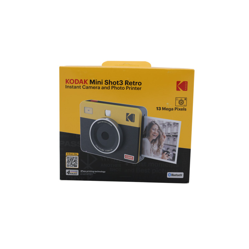 Kodak Mini Shot 3 Sofortbildkamera Drucker gelb