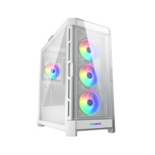 COUGAR Gehäuse Midi-Tower Duoface Pro ARGB, White COUGAR Gehäuse Midi-Tower Duoface Pro ARGB, White