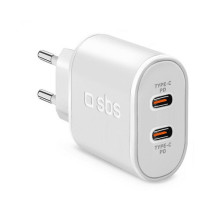 SBS PD Reiselader 20W 2x USB-C