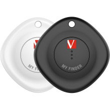 Verbatim MYF-02 My Finder Bluetooth Item Finder 2 pack B / W