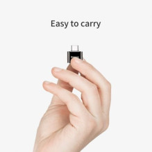 Baseus USB adapteris Female į Type-C Male Black (CATOTG-01) Baseus USB adapteris Female į Type-C Male Black (CATOTG-01)