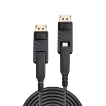 LINDY 100m Fiber Optic...