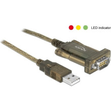 DELOCK Adapter USB 2.0 Typ-A 1 x Serial DB9 RS-232 DELOCK Adapter USB 2.0 Typ-A 1 x Serial DB9 RS-232