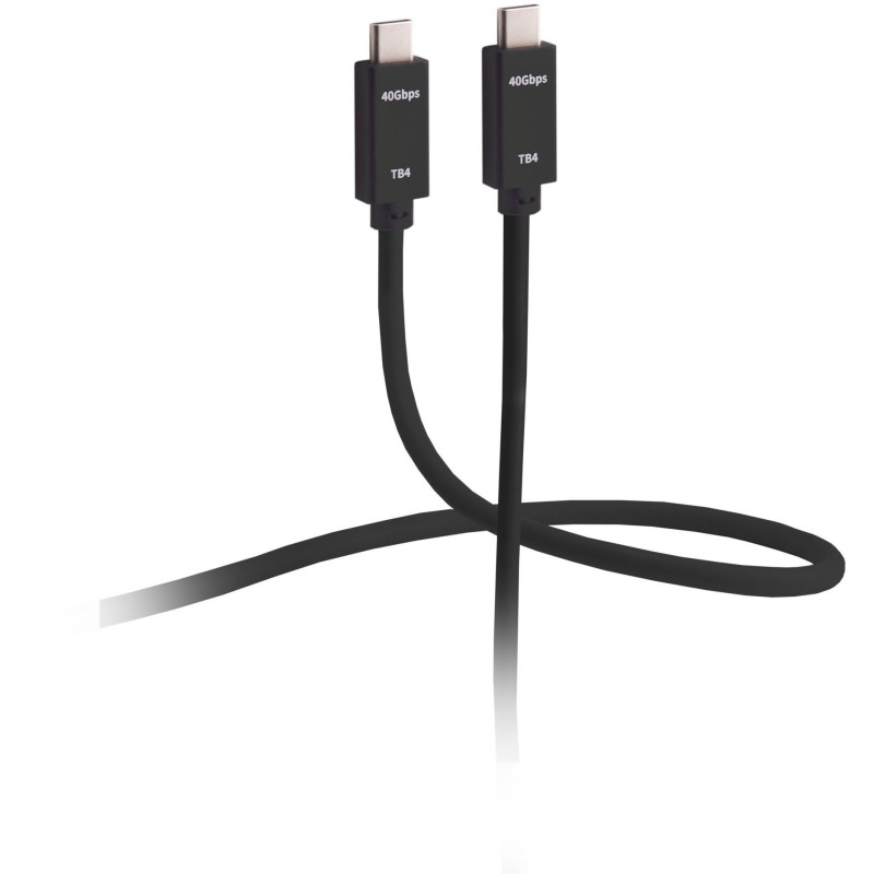 Shiverpeaks USB-C connection cable, TB4, Ultraflex, 0.5m