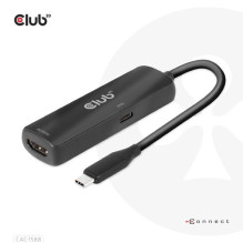 Club3D Adapteris USB 3.2 Type C HDMI 2.1 HDR10 8K60Hz aktyv mažmeninė prekyba Club3D Adapteris USB 3.2 Type C HDMI 2.1 HDR10 8K60Hz aktyv mažmeninė prekyba