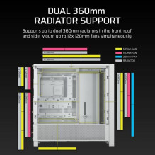 Corsair Case Frame 4000D white (CC-9011291-WW) (CC9011291WW) Corsair Case Frame 4000D white (CC-9011291-WW) (CC9011291WW)